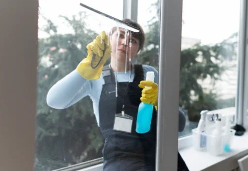 Nettoyage de vitres intérieures et extérieures à Meuzac